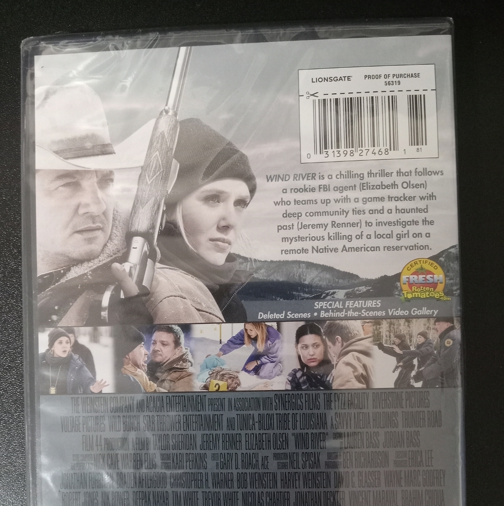 DVD- WIND RIVER - Picture 2 of 2